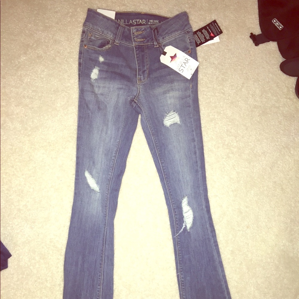 Women’s vanilla star jeans